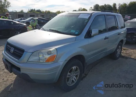 2003 Honda Pilot Ex-L z USA, uszkodzony, nr VIN 2HKYF18553H603623